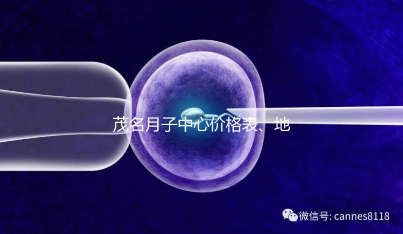 茂名月子中心價格表、地址匯總,2024想去的快收藏