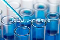 試管取卵后出血影響移植嗎？生殖醫生是這么解釋的