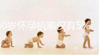 40歲懷孕機率僅有5%，為什么高齡女性懷孕這么難？