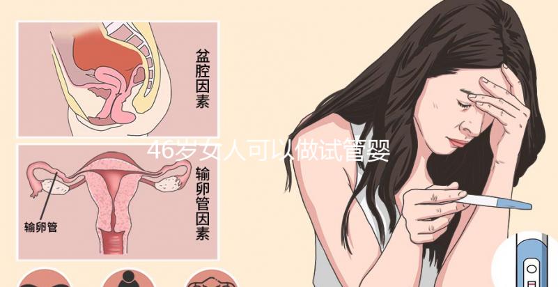 46歲女人可以做試管嬰兒?jiǎn)?？自卵自懷不是一件難事